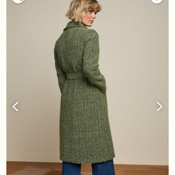 Brand NWOT King Louie Robin boucle coat. Size 38 EU / 4-6 US - Picture 2 of 4